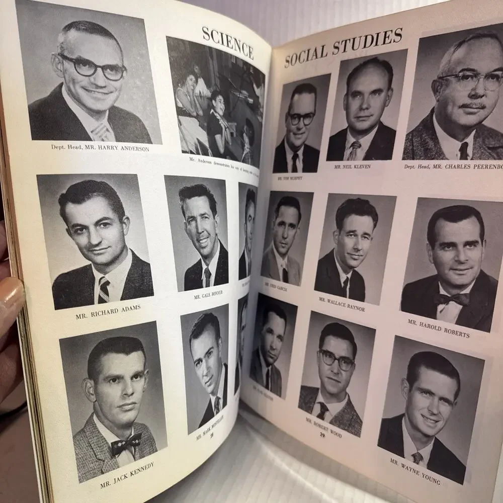 1961 Yearbook Rancho Alamitos High School Garden Grove CA El Conquistador